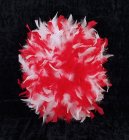 Chandellenfedernest 1-2farbig auf Filzkappe