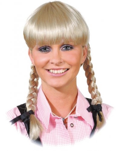 Zopfperücke Lena, Blond