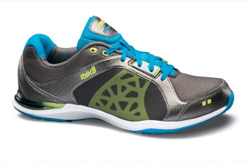 EXERTION R-1838W grey/turquoise/lime 