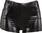 Hot Pants aus Lycrastoff (Schwarz)